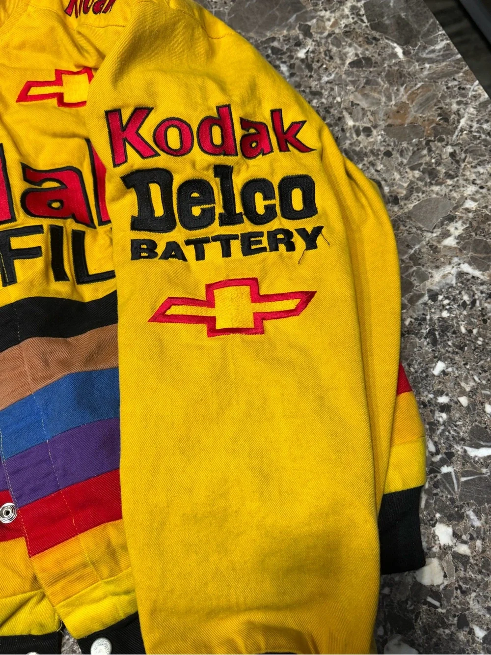 NASCAR Kodak Vintage Mens Racing Jacket